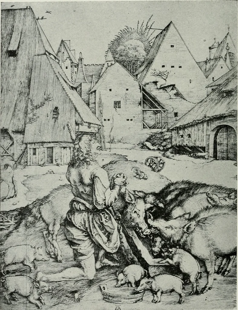 An illustration from The University Prints. Student series D. Art of the Netherlands and Germany; five hundred reproductions illustrating the Flemish, Dutch, and German schools of painting, from the early fifteenth to the eighteenth century; German sculpture from the eleventh to the seventeenth century, 1907, leaf 403