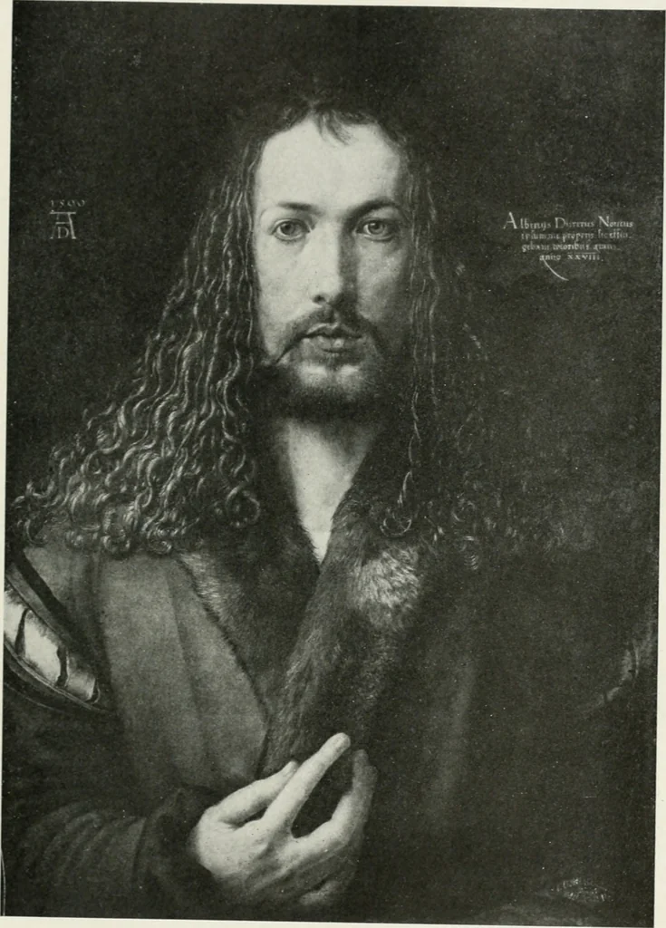 An illustration from The University Prints. Student series D. Art of the Netherlands and Germany; five hundred reproductions illustrating the Flemish, Dutch, and German schools of painting, from the early fifteenth to the eighteenth century; German sculpture from the eleventh to the seventeenth century, 1907, leaf 406