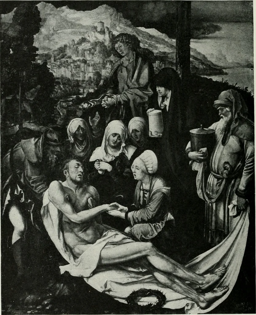 An illustration from The University Prints. Student series D. Art of the Netherlands and Germany; five hundred reproductions illustrating the Flemish, Dutch, and German schools of painting, from the early fifteenth to the eighteenth century; German sculpture from the eleventh to the seventeenth century, 1907, leaf 407