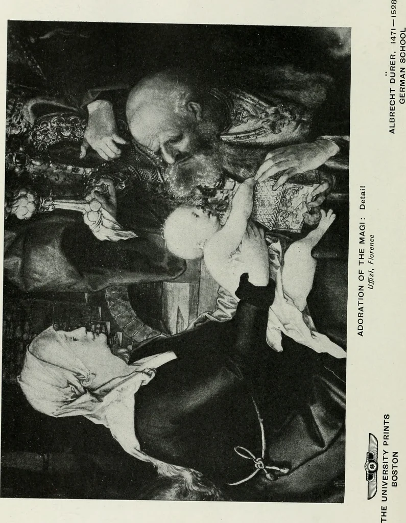 An illustration from The University Prints. Student series D. Art of the Netherlands and Germany; five hundred reproductions illustrating the Flemish, Dutch, and German schools of painting, from the early fifteenth to the eighteenth century; German sculpture from the eleventh to the seventeenth century, 1907, leaf 411