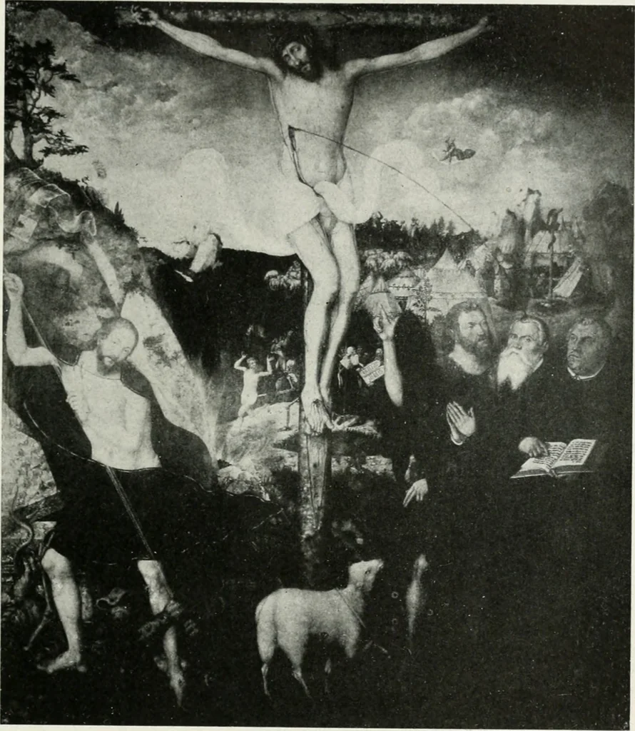 An illustration from The University Prints. Student series D. Art of the Netherlands and Germany; five hundred reproductions illustrating the Flemish, Dutch, and German schools of painting, from the early fifteenth to the eighteenth century; German sculpture from the eleventh to the seventeenth century, 1907, leaf 434