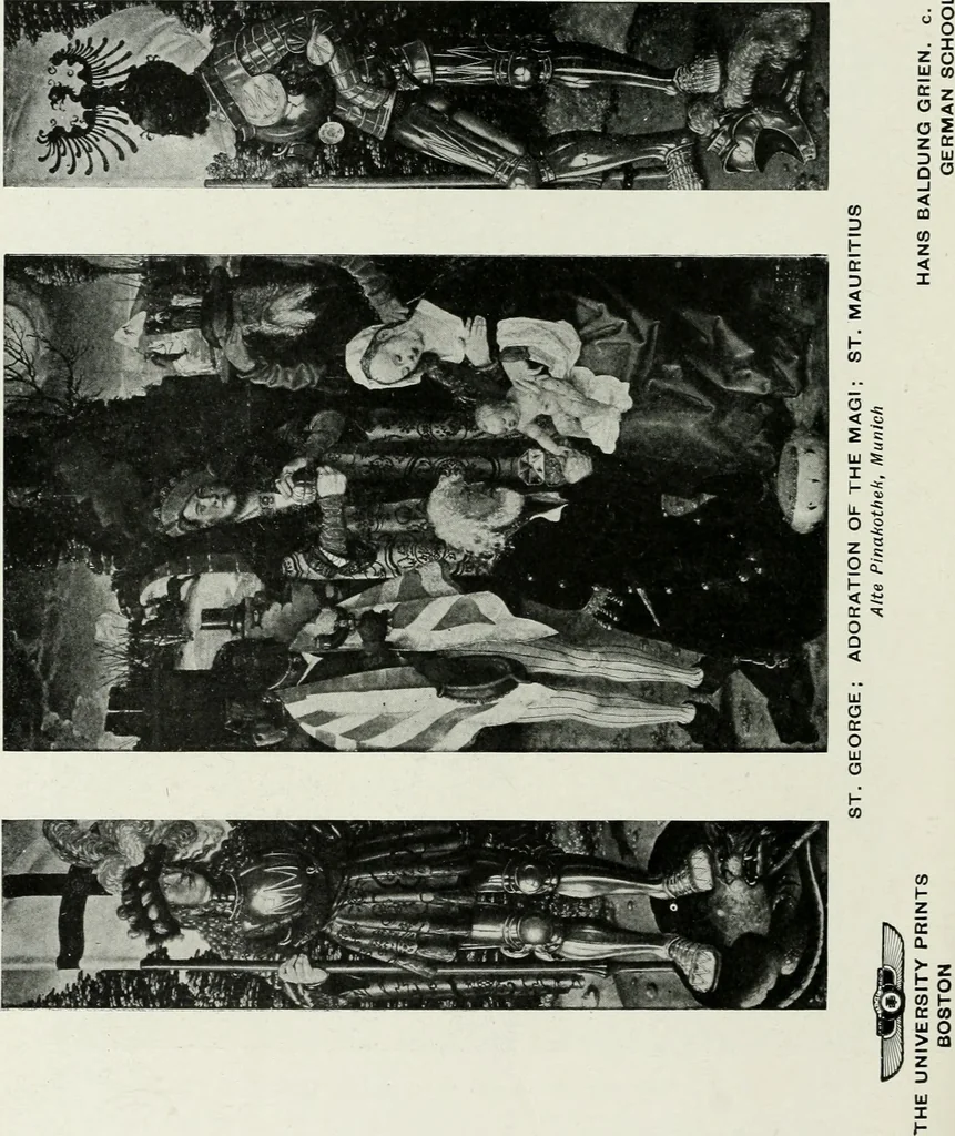 An illustration from The University Prints. Student series D. Art of the Netherlands and Germany; five hundred reproductions illustrating the Flemish, Dutch, and German schools of painting, from the early fifteenth to the eighteenth century; German sculpture from the eleventh to the seventeenth century, 1907, leaf 437