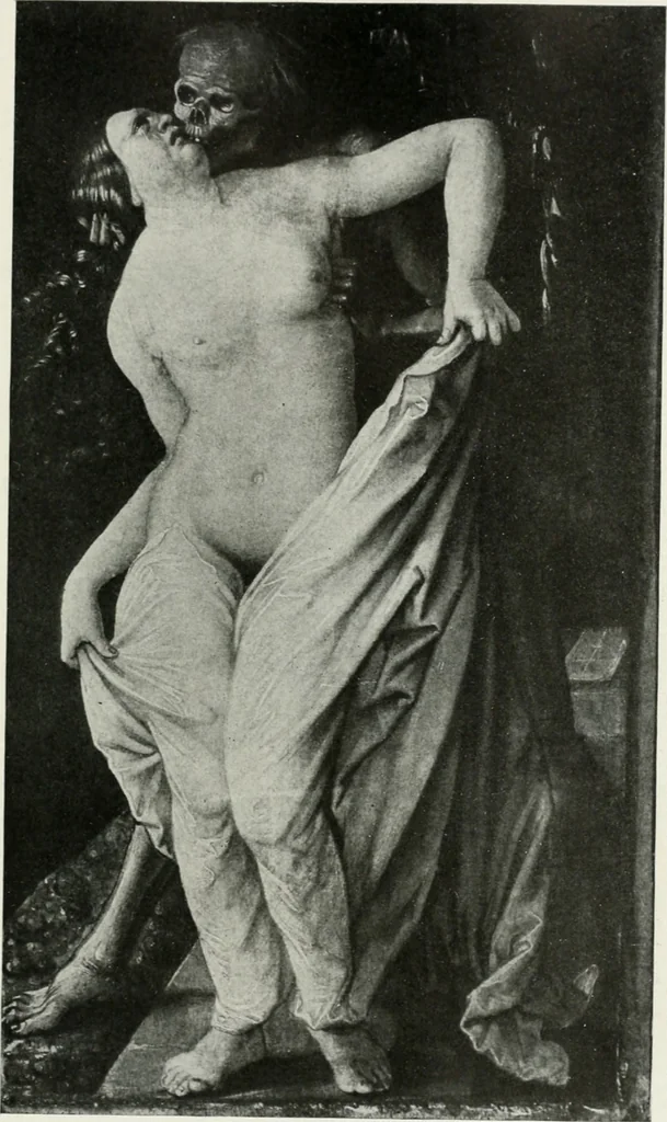 An illustration from The University Prints. Student series D. Art of the Netherlands and Germany; five hundred reproductions illustrating the Flemish, Dutch, and German schools of painting, from the early fifteenth to the eighteenth century; German sculpture from the eleventh to the seventeenth century, 1907, leaf 438
