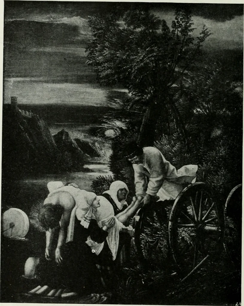 An illustration from The University Prints. Student series D. Art of the Netherlands and Germany; five hundred reproductions illustrating the Flemish, Dutch, and German schools of painting, from the early fifteenth to the eighteenth century; German sculpture from the eleventh to the seventeenth century, 1907, leaf 441
