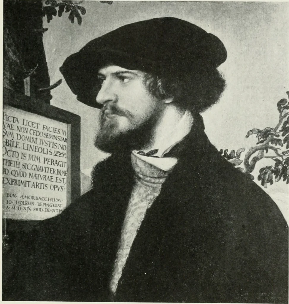 An illustration from The University Prints. Student series D. Art of the Netherlands and Germany; five hundred reproductions illustrating the Flemish, Dutch, and German schools of painting, from the early fifteenth to the eighteenth century; German sculpture from the eleventh to the seventeenth century, 1907, leaf 444