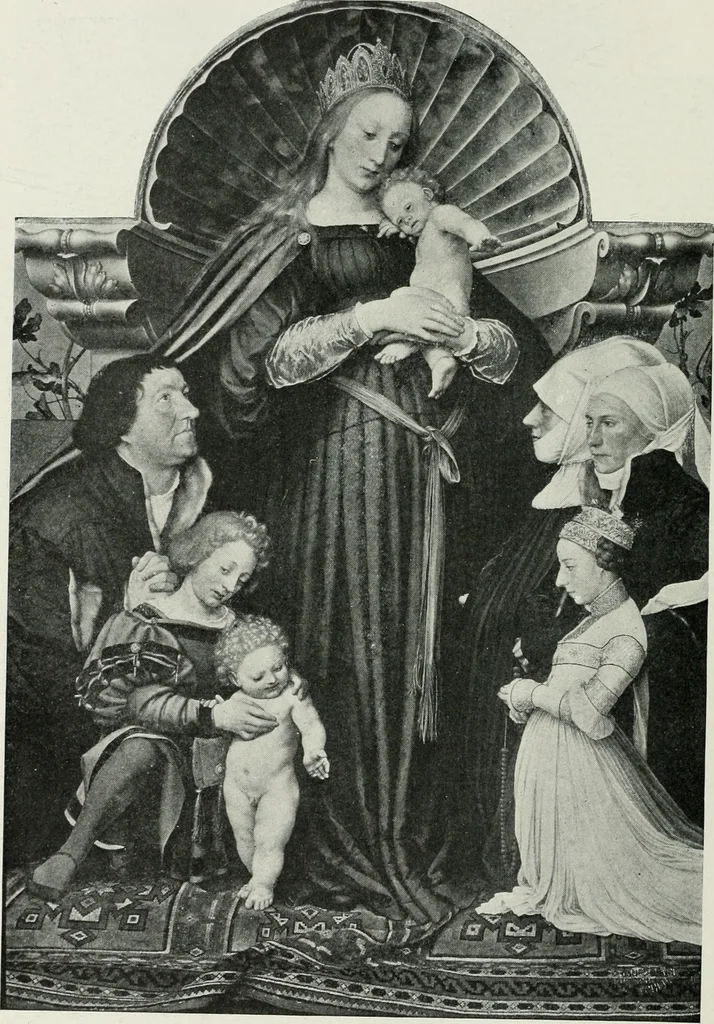 An illustration from The University Prints. Student series D. Art of the Netherlands and Germany; five hundred reproductions illustrating the Flemish, Dutch, and German schools of painting, from the early fifteenth to the eighteenth century; German sculpture from the eleventh to the seventeenth century, 1907, leaf 447