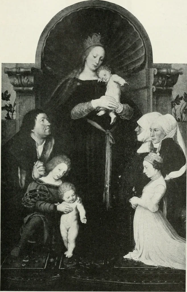 An illustration from The University Prints. Student series D. Art of the Netherlands and Germany; five hundred reproductions illustrating the Flemish, Dutch, and German schools of painting, from the early fifteenth to the eighteenth century; German sculpture from the eleventh to the seventeenth century, 1907, leaf 448