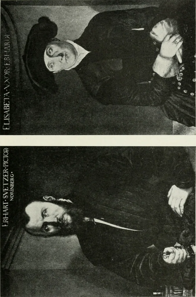 An illustration from The University Prints. Student series D. Art of the Netherlands and Germany; five hundred reproductions illustrating the Flemish, Dutch, and German schools of painting, from the early fifteenth to the eighteenth century; German sculpture from the eleventh to the seventeenth century, 1907, leaf 458
