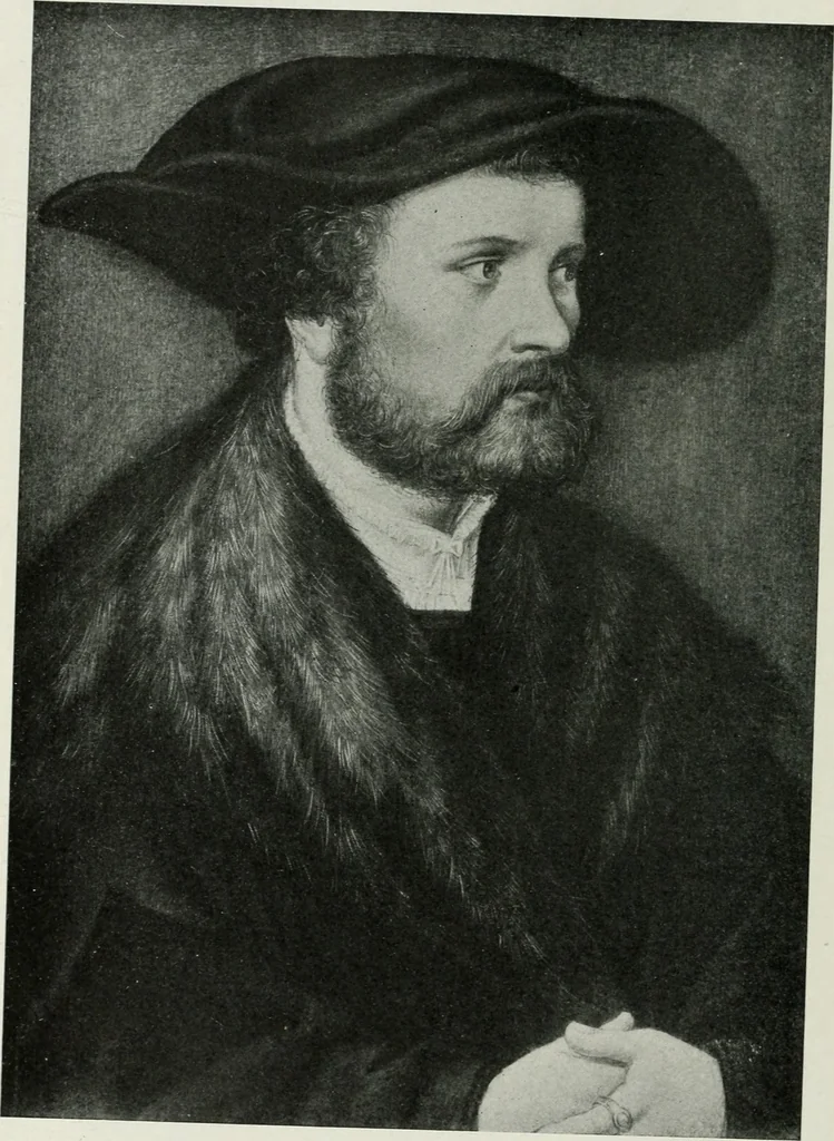 An illustration from The University Prints. Student series D. Art of the Netherlands and Germany; five hundred reproductions illustrating the Flemish, Dutch, and German schools of painting, from the early fifteenth to the eighteenth century; German sculpture from the eleventh to the seventeenth century, 1907, leaf 459