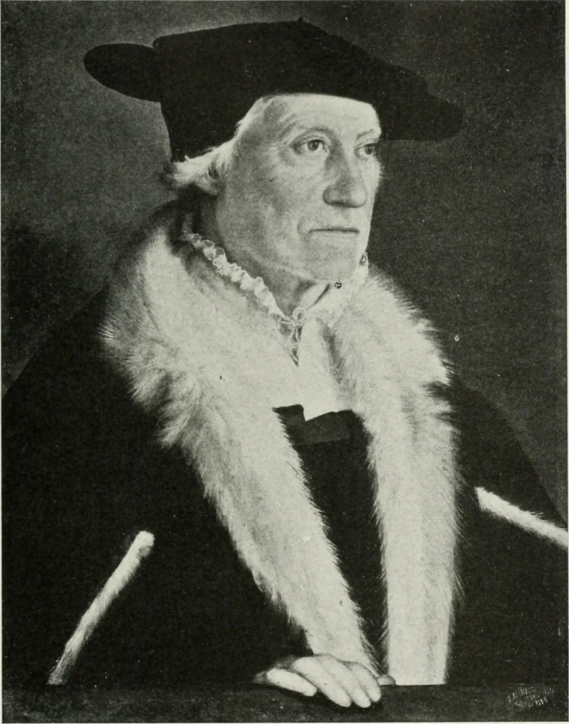 An illustration from The University Prints. Student series D. Art of the Netherlands and Germany; five hundred reproductions illustrating the Flemish, Dutch, and German schools of painting, from the early fifteenth to the eighteenth century; German sculpture from the eleventh to the seventeenth century, 1907, leaf 460