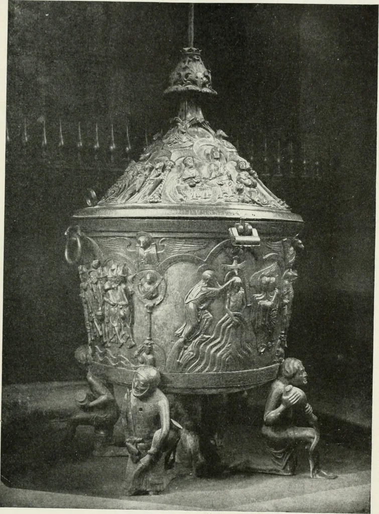 An illustration from The University Prints. Student series D. Art of the Netherlands and Germany; five hundred reproductions illustrating the Flemish, Dutch, and German schools of painting, from the early fifteenth to the eighteenth century; German sculpture from the eleventh to the seventeenth century, 1907, leaf 468