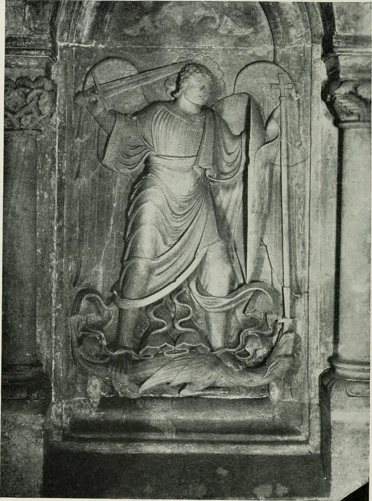 An illustration from The University Prints. Student series D. Art of the Netherlands and Germany; five hundred reproductions illustrating the Flemish, Dutch, and German schools of painting, from the early fifteenth to the eighteenth century; German sculpture from the eleventh to the seventeenth century, 1907, leaf 469