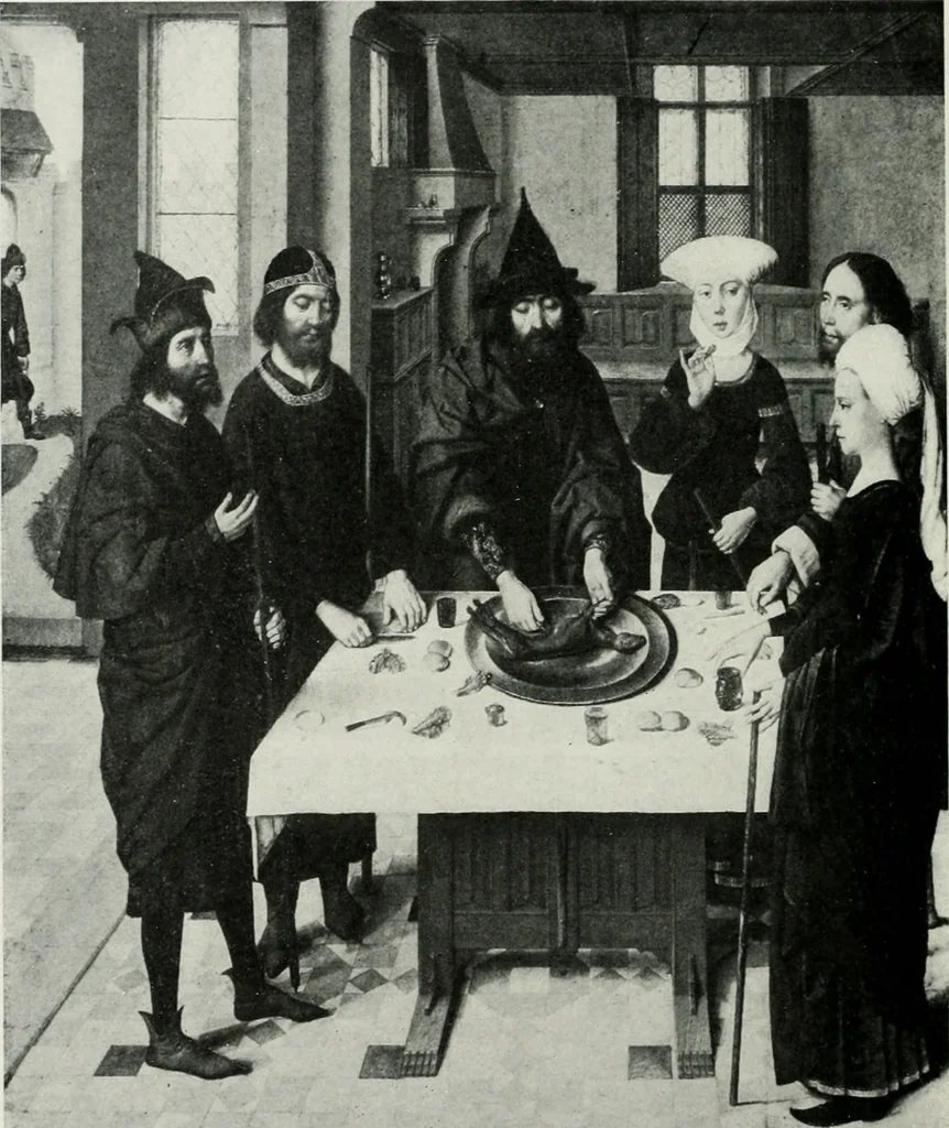 An illustration from The University Prints. Student series D. Art of the Netherlands and Germany; five hundred reproductions illustrating the Flemish, Dutch, and German schools of painting, from the early fifteenth to the eighteenth century; German sculpture from the eleventh to the seventeenth century, 1907, leaf 47