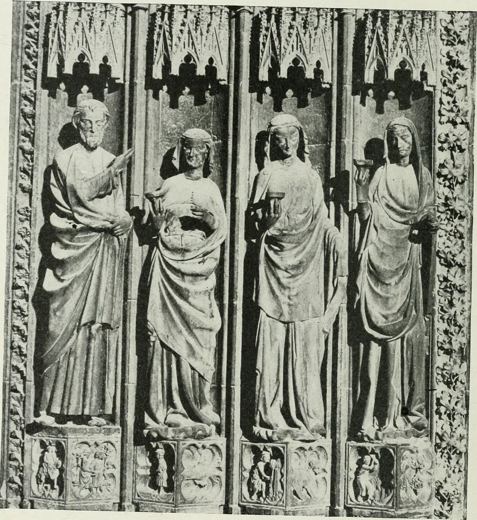 An illustration from The University Prints. Student series D. Art of the Netherlands and Germany; five hundred reproductions illustrating the Flemish, Dutch, and German schools of painting, from the early fifteenth to the eighteenth century; German sculpture from the eleventh to the seventeenth century, 1907, leaf 479
