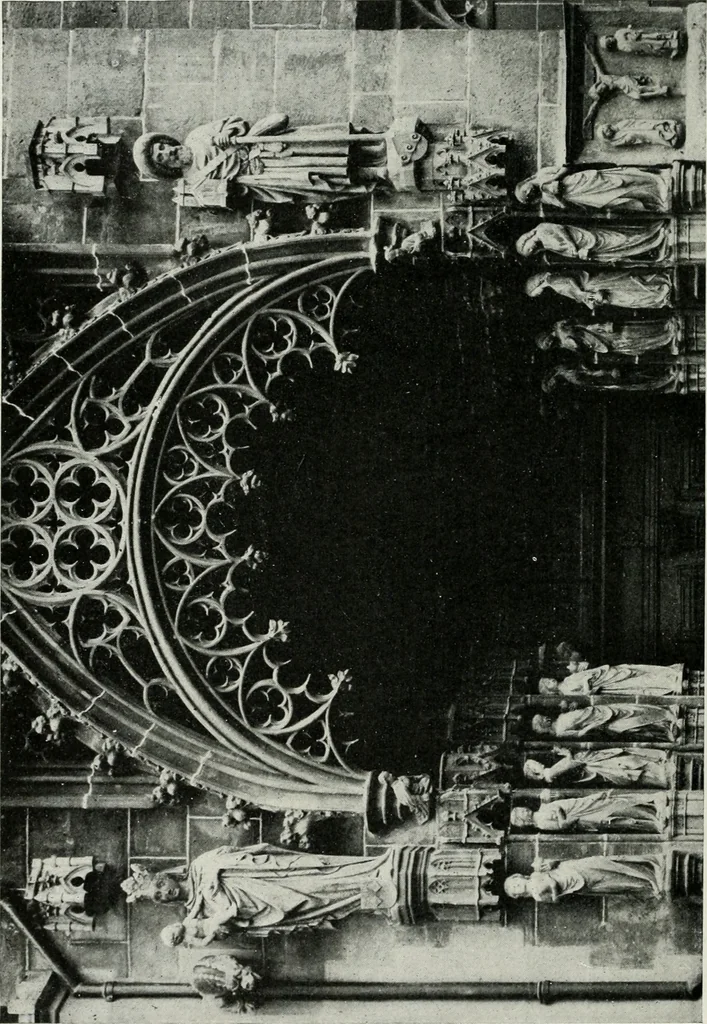 An illustration from The University Prints. Student series D. Art of the Netherlands and Germany; five hundred reproductions illustrating the Flemish, Dutch, and German schools of painting, from the early fifteenth to the eighteenth century; German sculpture from the eleventh to the seventeenth century, 1907, leaf 485