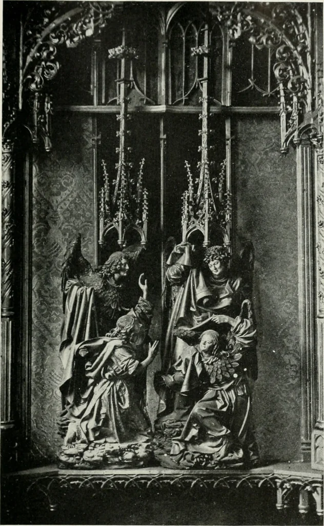 An illustration from The University Prints. Student series D. Art of the Netherlands and Germany; five hundred reproductions illustrating the Flemish, Dutch, and German schools of painting, from the early fifteenth to the eighteenth century; German sculpture from the eleventh to the seventeenth century, 1907, leaf 488