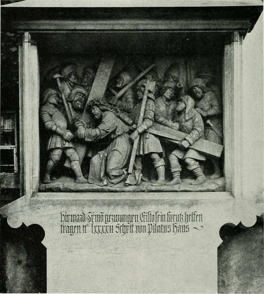An illustration from The University Prints. Student series D. Art of the Netherlands and Germany; five hundred reproductions illustrating the Flemish, Dutch, and German schools of painting, from the early fifteenth to the eighteenth century; German sculpture from the eleventh to the seventeenth century, 1907, leaf 491