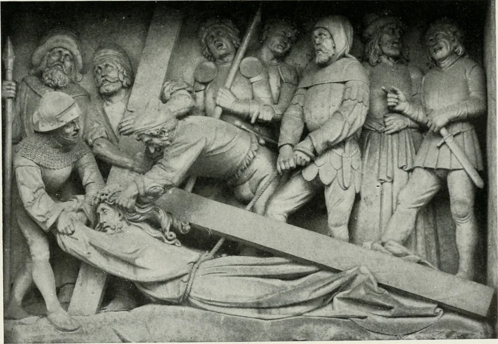 An illustration from The University Prints. Student series D. Art of the Netherlands and Germany; five hundred reproductions illustrating the Flemish, Dutch, and German schools of painting, from the early fifteenth to the eighteenth century; German sculpture from the eleventh to the seventeenth century, 1907, leaf 492