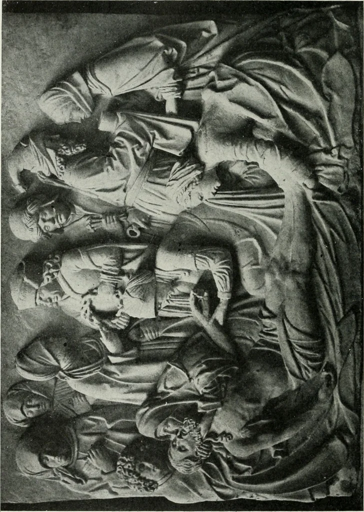 An illustration from The University Prints. Student series D. Art of the Netherlands and Germany; five hundred reproductions illustrating the Flemish, Dutch, and German schools of painting, from the early fifteenth to the eighteenth century; German sculpture from the eleventh to the seventeenth century, 1907, leaf 493