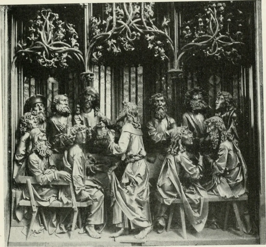 An illustration from The University Prints. Student series D. Art of the Netherlands and Germany; five hundred reproductions illustrating the Flemish, Dutch, and German schools of painting, from the early fifteenth to the eighteenth century; German sculpture from the eleventh to the seventeenth century, 1907, leaf 498