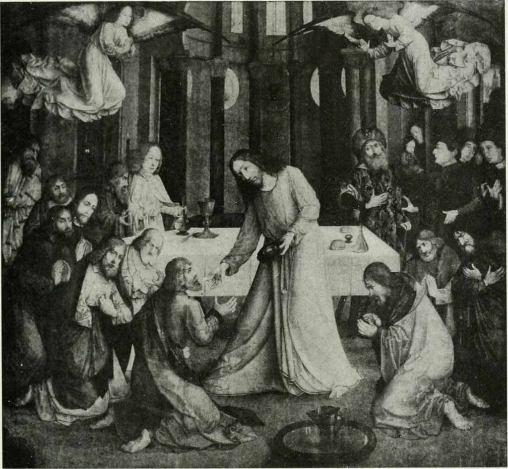 An illustration from The University Prints. Student series D. Art of the Netherlands and Germany; five hundred reproductions illustrating the Flemish, Dutch, and German schools of painting, from the early fifteenth to the eighteenth century; German sculpture from the eleventh to the seventeenth century, 1907, leaf 50