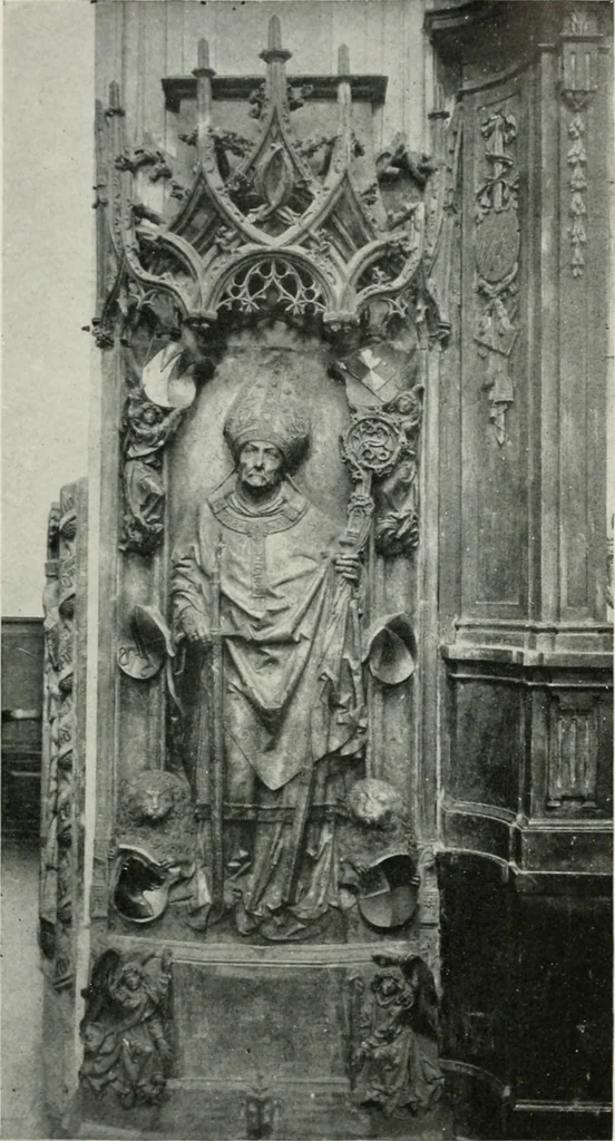An illustration from The University Prints. Student series D. Art of the Netherlands and Germany; five hundred reproductions illustrating the Flemish, Dutch, and German schools of painting, from the early fifteenth to the eighteenth century; German sculpture from the eleventh to the seventeenth century, 1907, leaf 500