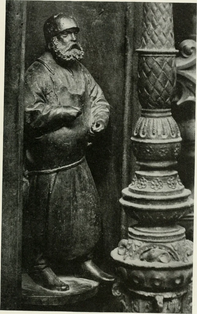 An illustration from The University Prints. Student series D. Art of the Netherlands and Germany; five hundred reproductions illustrating the Flemish, Dutch, and German schools of painting, from the early fifteenth to the eighteenth century; German sculpture from the eleventh to the seventeenth century, 1907, leaf 502