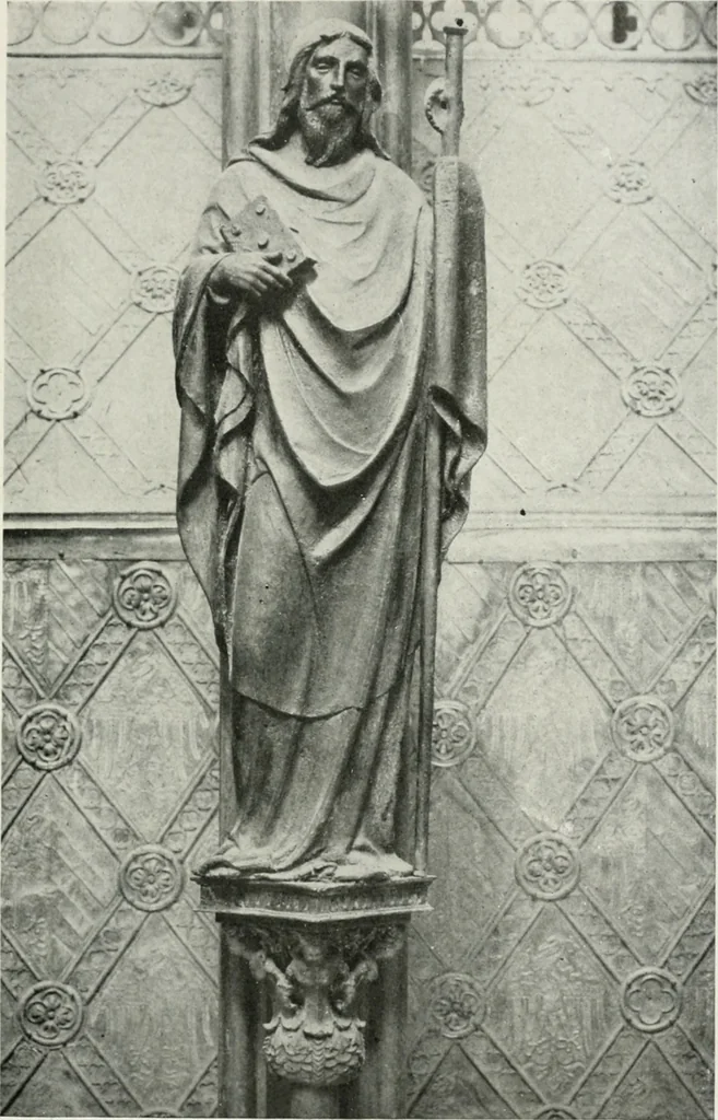 An illustration from The University Prints. Student series D. Art of the Netherlands and Germany; five hundred reproductions illustrating the Flemish, Dutch, and German schools of painting, from the early fifteenth to the eighteenth century; German sculpture from the eleventh to the seventeenth century, 1907, leaf 504