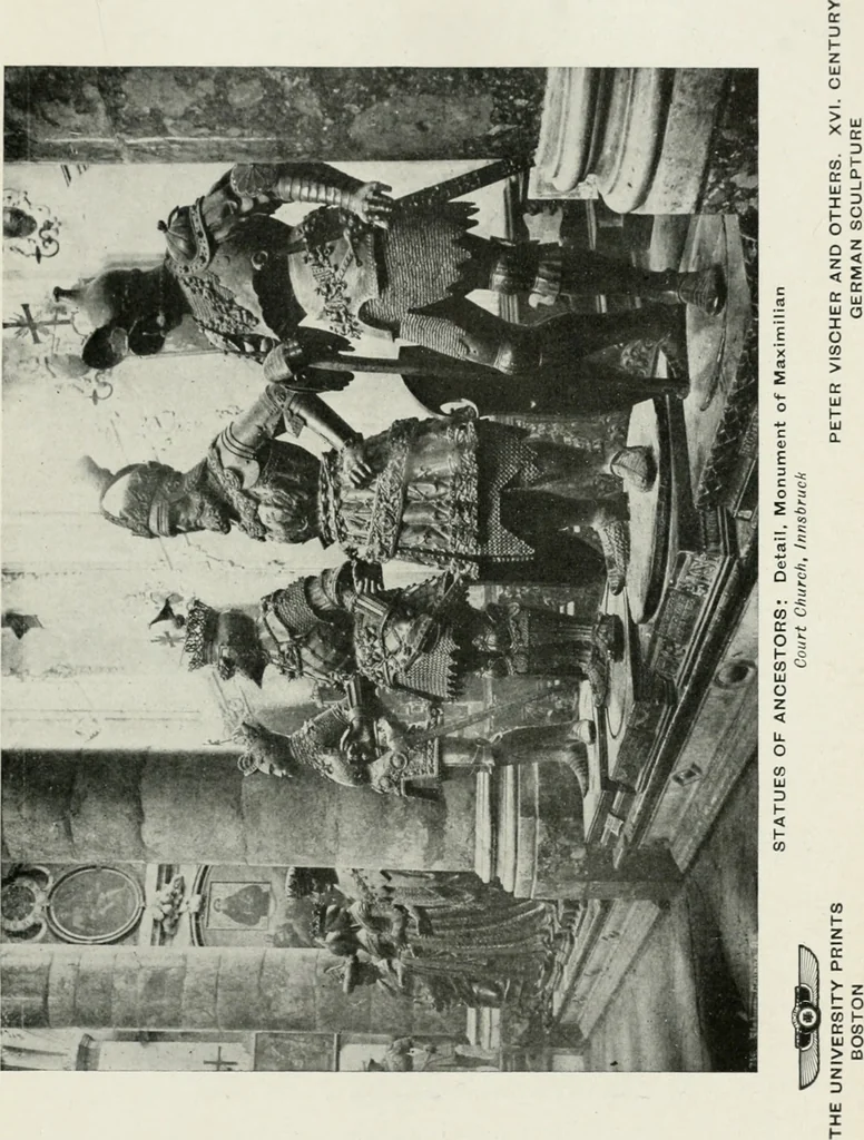 An illustration from The University Prints. Student series D. Art of the Netherlands and Germany; five hundred reproductions illustrating the Flemish, Dutch, and German schools of painting, from the early fifteenth to the eighteenth century; German sculpture from the eleventh to the seventeenth century, 1907, leaf 506