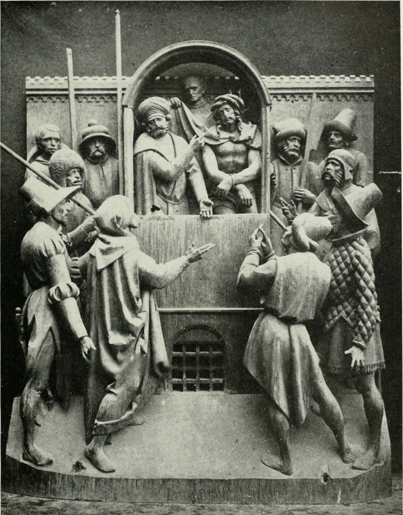 An illustration from The University Prints. Student series D. Art of the Netherlands and Germany; five hundred reproductions illustrating the Flemish, Dutch, and German schools of painting, from the early fifteenth to the eighteenth century; German sculpture from the eleventh to the seventeenth century, 1907, leaf 512