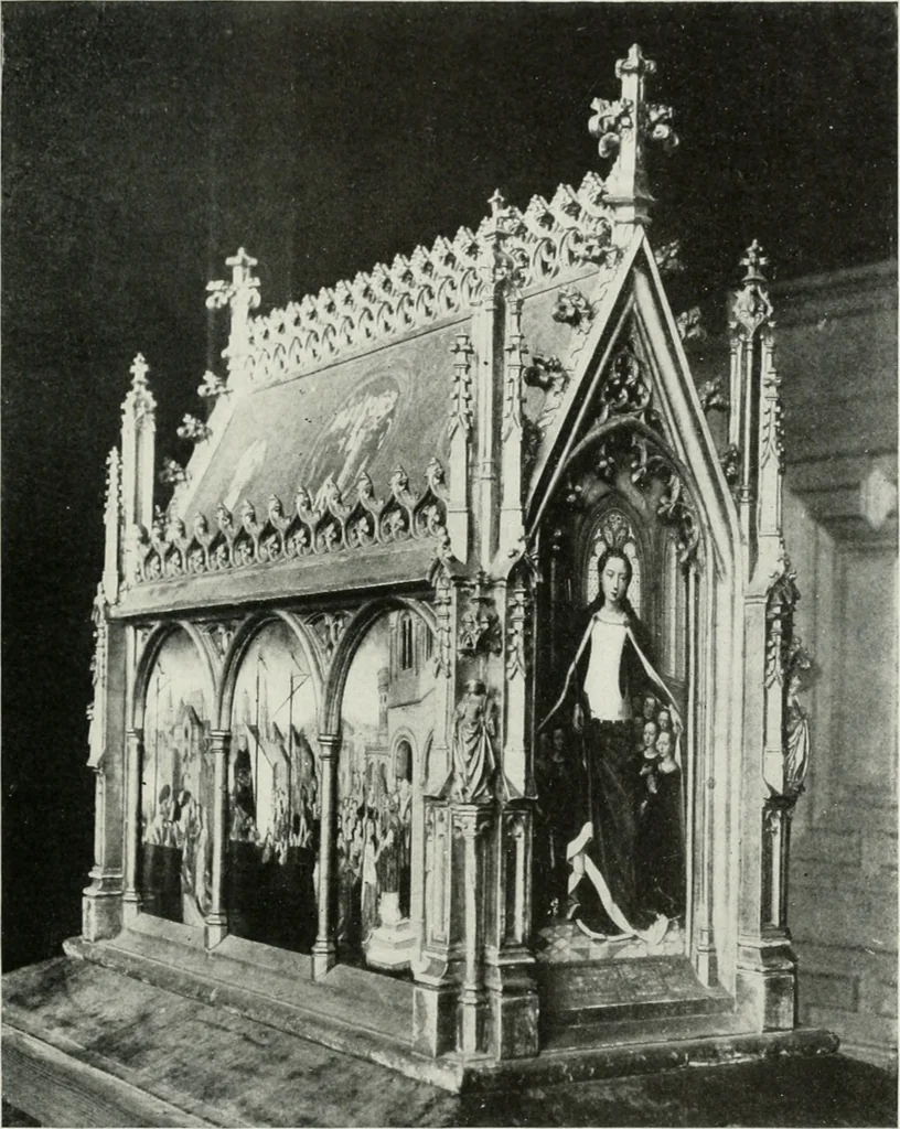 An illustration from The University Prints. Student series D. Art of the Netherlands and Germany; five hundred reproductions illustrating the Flemish, Dutch, and German schools of painting, from the early fifteenth to the eighteenth century; German sculpture from the eleventh to the seventeenth century, 1907, leaf 54