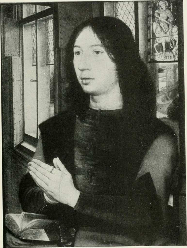 An illustration from The University Prints. Student series D. Art of the Netherlands and Germany; five hundred reproductions illustrating the Flemish, Dutch, and German schools of painting, from the early fifteenth to the eighteenth century; German sculpture from the eleventh to the seventeenth century, 1907, leaf 58