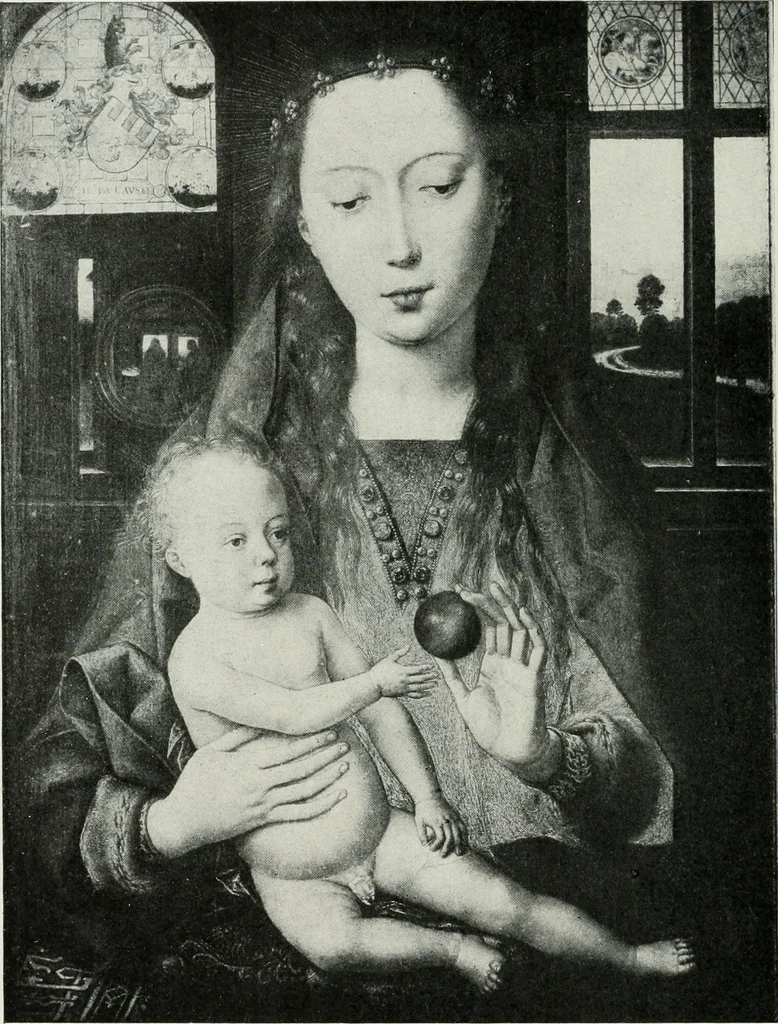 An illustration from The University Prints. Student series D. Art of the Netherlands and Germany; five hundred reproductions illustrating the Flemish, Dutch, and German schools of painting, from the early fifteenth to the eighteenth century; German sculpture from the eleventh to the seventeenth century, 1907, leaf 59