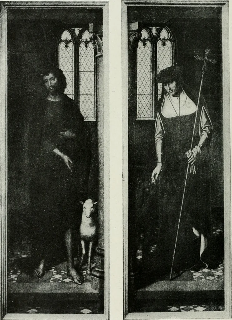 An illustration from The University Prints. Student series D. Art of the Netherlands and Germany; five hundred reproductions illustrating the Flemish, Dutch, and German schools of painting, from the early fifteenth to the eighteenth century; German sculpture from the eleventh to the seventeenth century, 1907, leaf 61