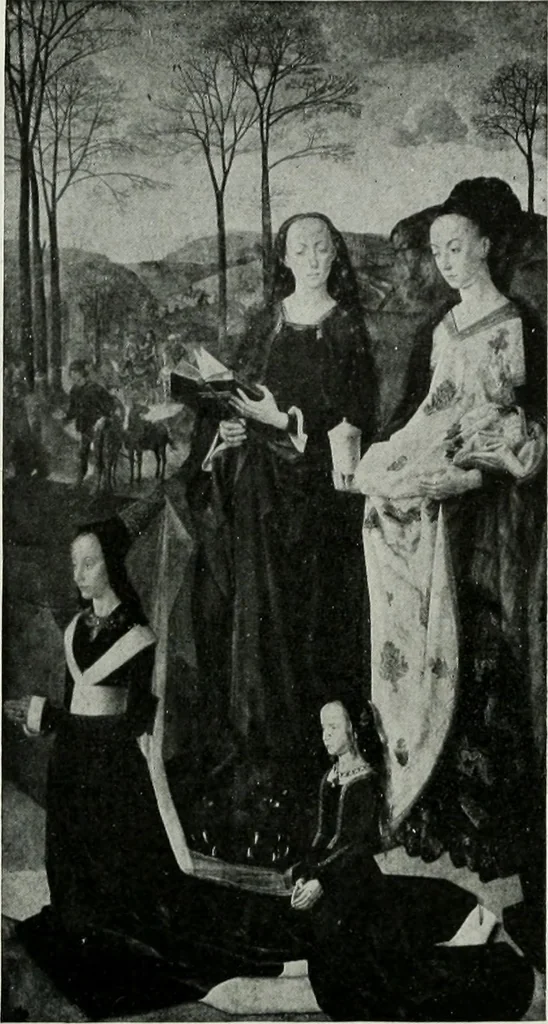 An illustration from The University Prints. Student series D. Art of the Netherlands and Germany; five hundred reproductions illustrating the Flemish, Dutch, and German schools of painting, from the early fifteenth to the eighteenth century; German sculpture from the eleventh to the seventeenth century, 1907, leaf 63