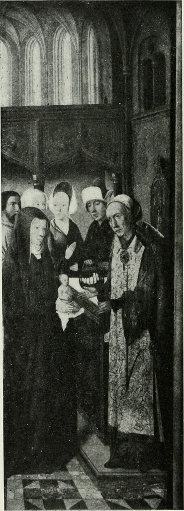 An illustration from The University Prints. Student series D. Art of the Netherlands and Germany; five hundred reproductions illustrating the Flemish, Dutch, and German schools of painting, from the early fifteenth to the eighteenth century; German sculpture from the eleventh to the seventeenth century, 1907, leaf 65