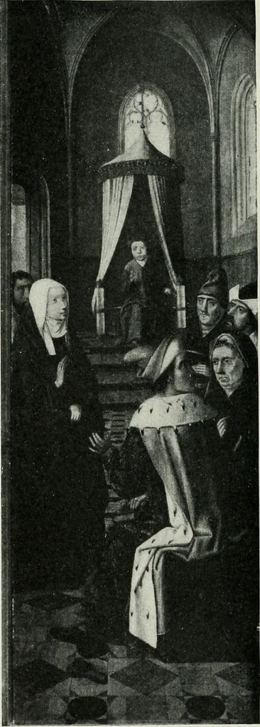 An illustration from The University Prints. Student series D. Art of the Netherlands and Germany; five hundred reproductions illustrating the Flemish, Dutch, and German schools of painting, from the early fifteenth to the eighteenth century; German sculpture from the eleventh to the seventeenth century, 1907, leaf 65