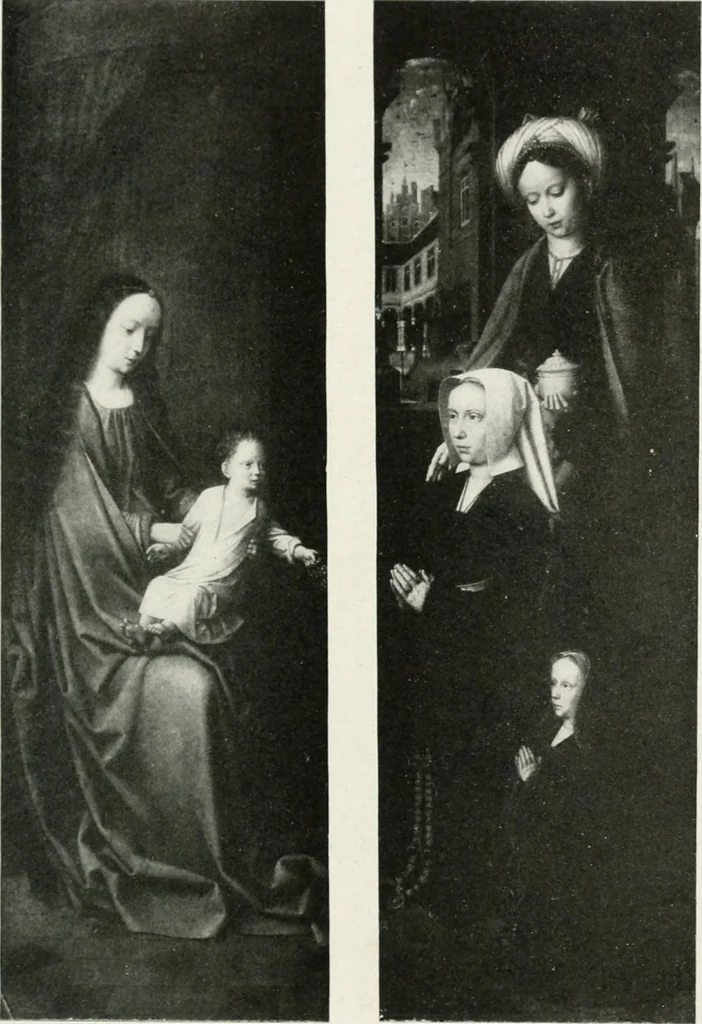An illustration from The University Prints. Student series D. Art of the Netherlands and Germany; five hundred reproductions illustrating the Flemish, Dutch, and German schools of painting, from the early fifteenth to the eighteenth century; German sculpture from the eleventh to the seventeenth century, 1907, leaf 70