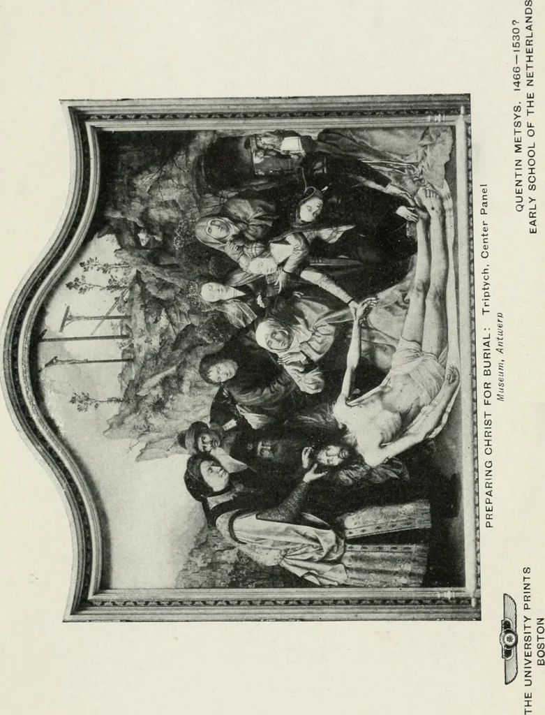 An illustration from The University Prints. Student series D. Art of the Netherlands and Germany; five hundred reproductions illustrating the Flemish, Dutch, and German schools of painting, from the early fifteenth to the eighteenth century; German sculpture from the eleventh to the seventeenth century, 1907, leaf 76