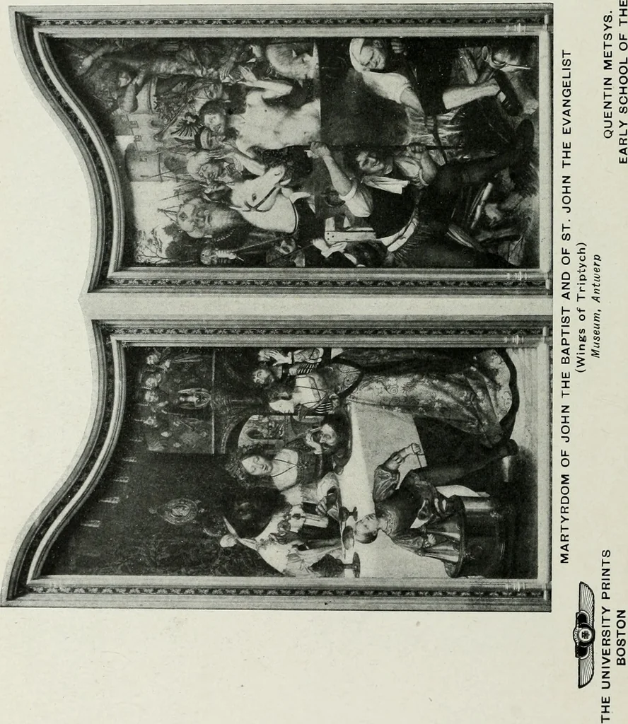 An illustration from The University Prints. Student series D. Art of the Netherlands and Germany; five hundred reproductions illustrating the Flemish, Dutch, and German schools of painting, from the early fifteenth to the eighteenth century; German sculpture from the eleventh to the seventeenth century, 1907, leaf 77