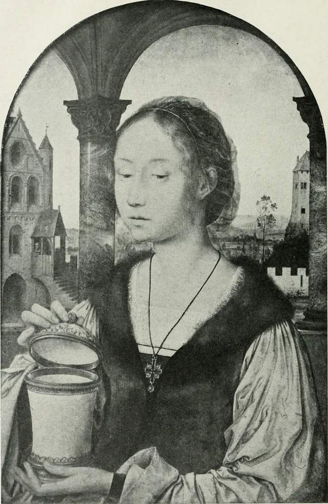 An illustration from The University Prints. Student series D. Art of the Netherlands and Germany; five hundred reproductions illustrating the Flemish, Dutch, and German schools of painting, from the early fifteenth to the eighteenth century; German sculpture from the eleventh to the seventeenth century, 1907, leaf 79