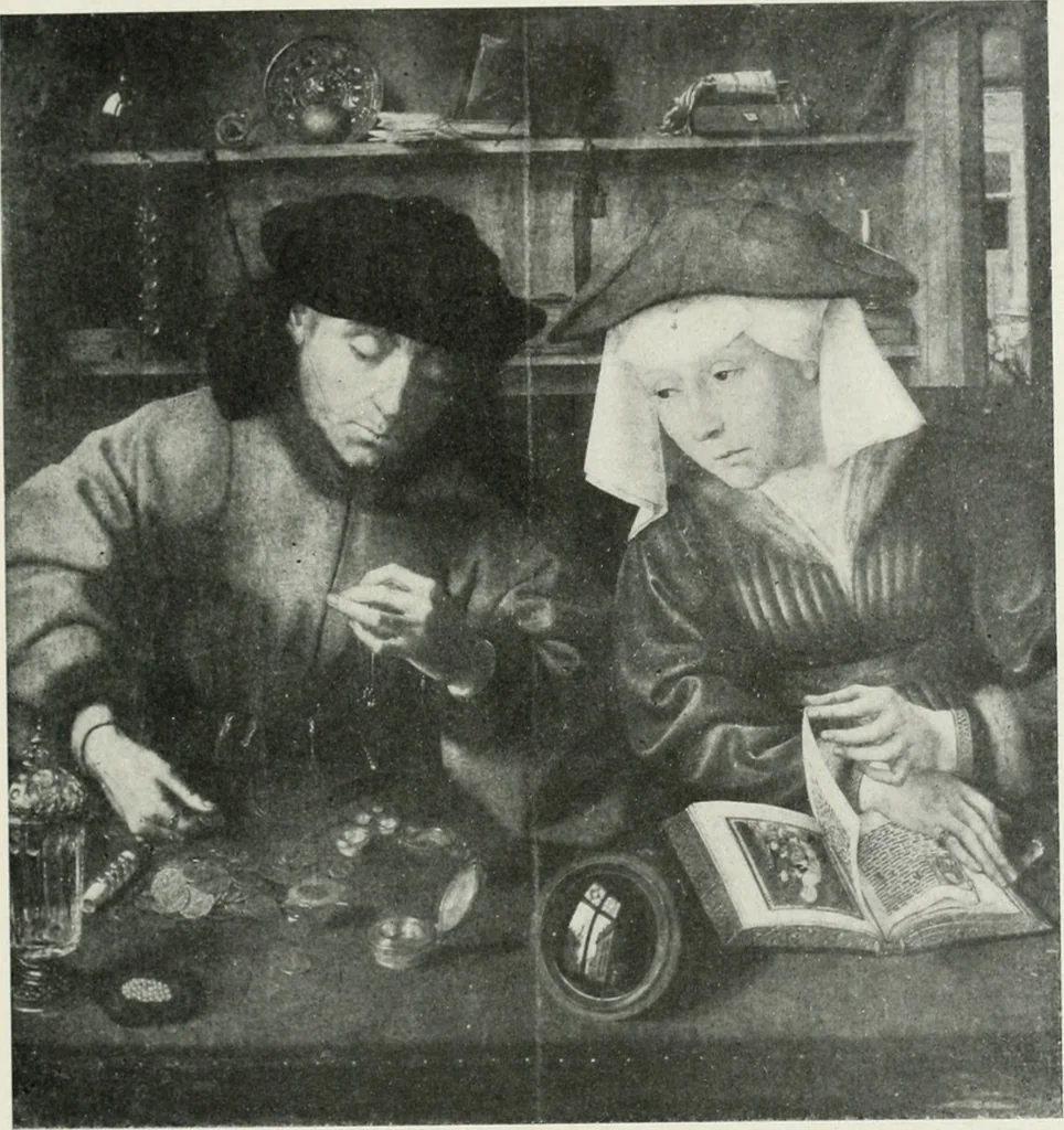 An illustration from The University Prints. Student series D. Art of the Netherlands and Germany; five hundred reproductions illustrating the Flemish, Dutch, and German schools of painting, from the early fifteenth to the eighteenth century; German sculpture from the eleventh to the seventeenth century, 1907, leaf 80
