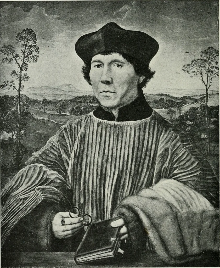 An illustration from The University Prints. Student series D. Art of the Netherlands and Germany; five hundred reproductions illustrating the Flemish, Dutch, and German schools of painting, from the early fifteenth to the eighteenth century; German sculpture from the eleventh to the seventeenth century, 1907, leaf 81