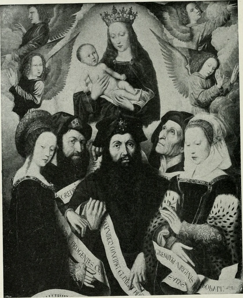 An illustration from The University Prints. Student series D. Art of the Netherlands and Germany; five hundred reproductions illustrating the Flemish, Dutch, and German schools of painting, from the early fifteenth to the eighteenth century; German sculpture from the eleventh to the seventeenth century, 1907, leaf 87