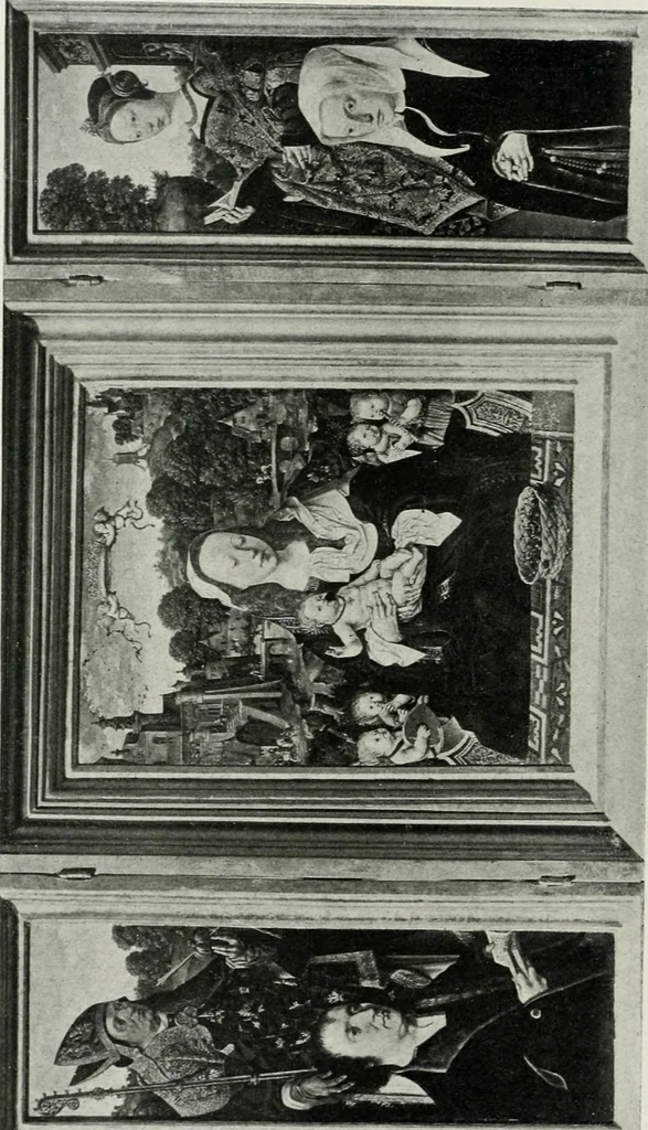 An illustration from The University Prints. Student series D. Art of the Netherlands and Germany; five hundred reproductions illustrating the Flemish, Dutch, and German schools of painting, from the early fifteenth to the eighteenth century; German sculpture from the eleventh to the seventeenth century, 1907, leaf 89