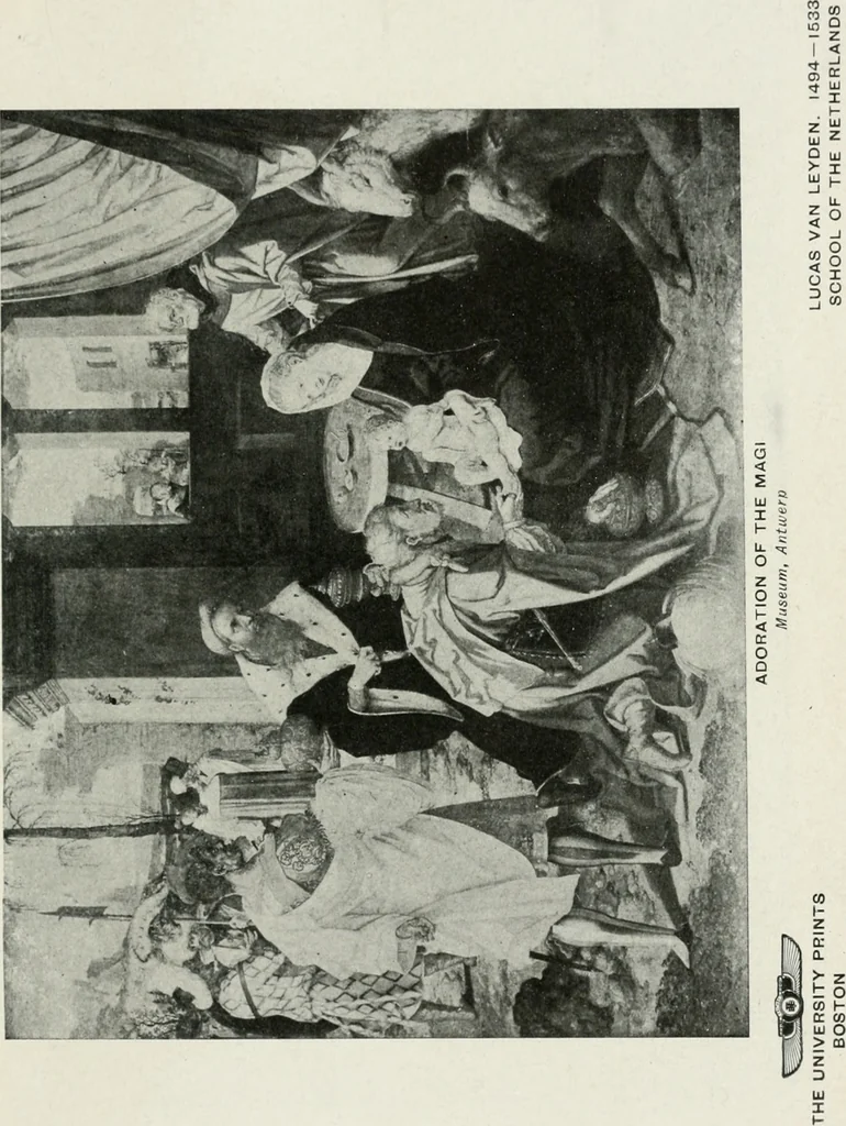 An illustration from The University Prints. Student series D. Art of the Netherlands and Germany; five hundred reproductions illustrating the Flemish, Dutch, and German schools of painting, from the early fifteenth to the eighteenth century; German sculpture from the eleventh to the seventeenth century, 1907, leaf 92