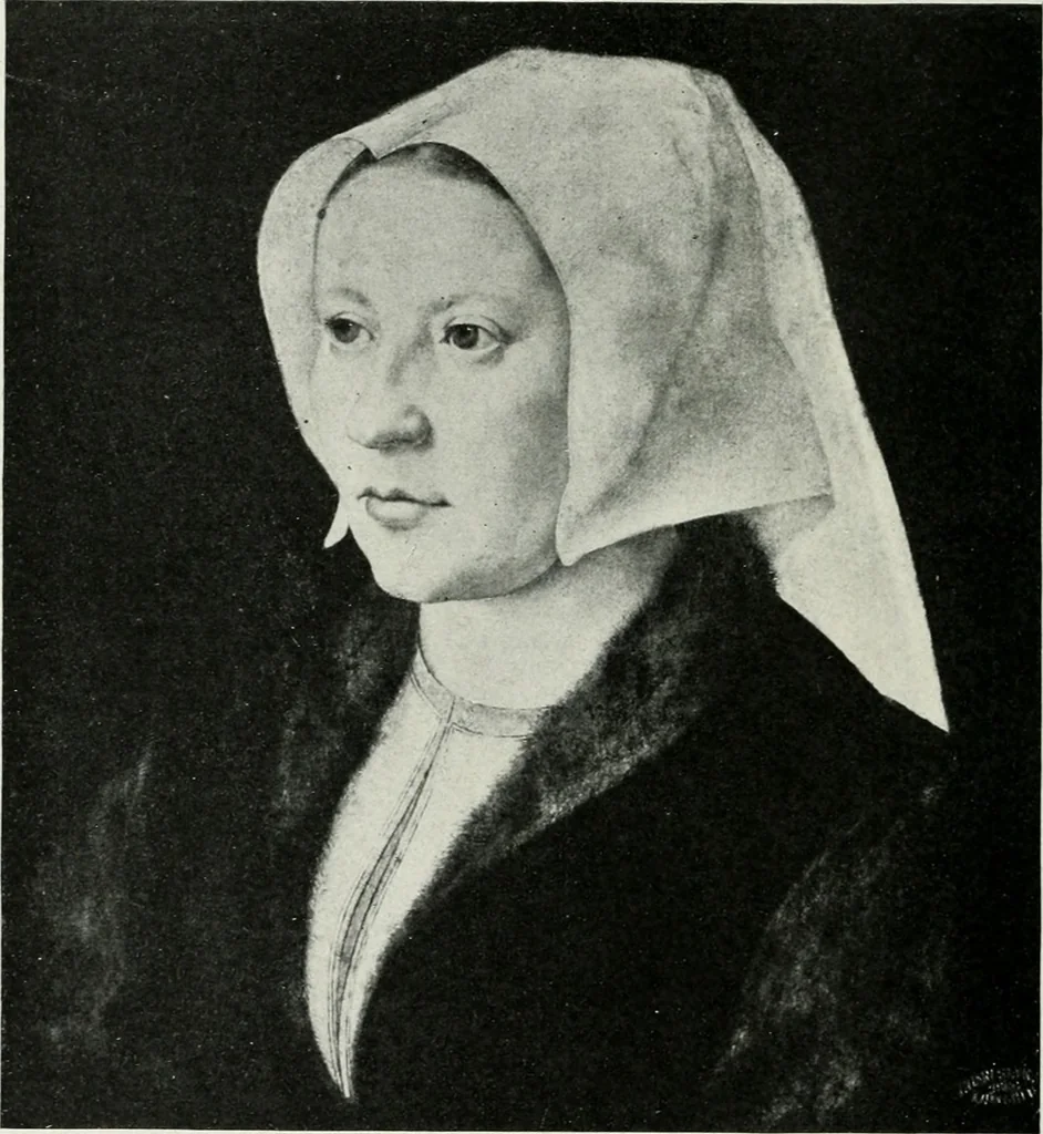 An illustration from The University Prints. Student series D. Art of the Netherlands and Germany; five hundred reproductions illustrating the Flemish, Dutch, and German schools of painting, from the early fifteenth to the eighteenth century; German sculpture from the eleventh to the seventeenth century, 1907, leaf 95
