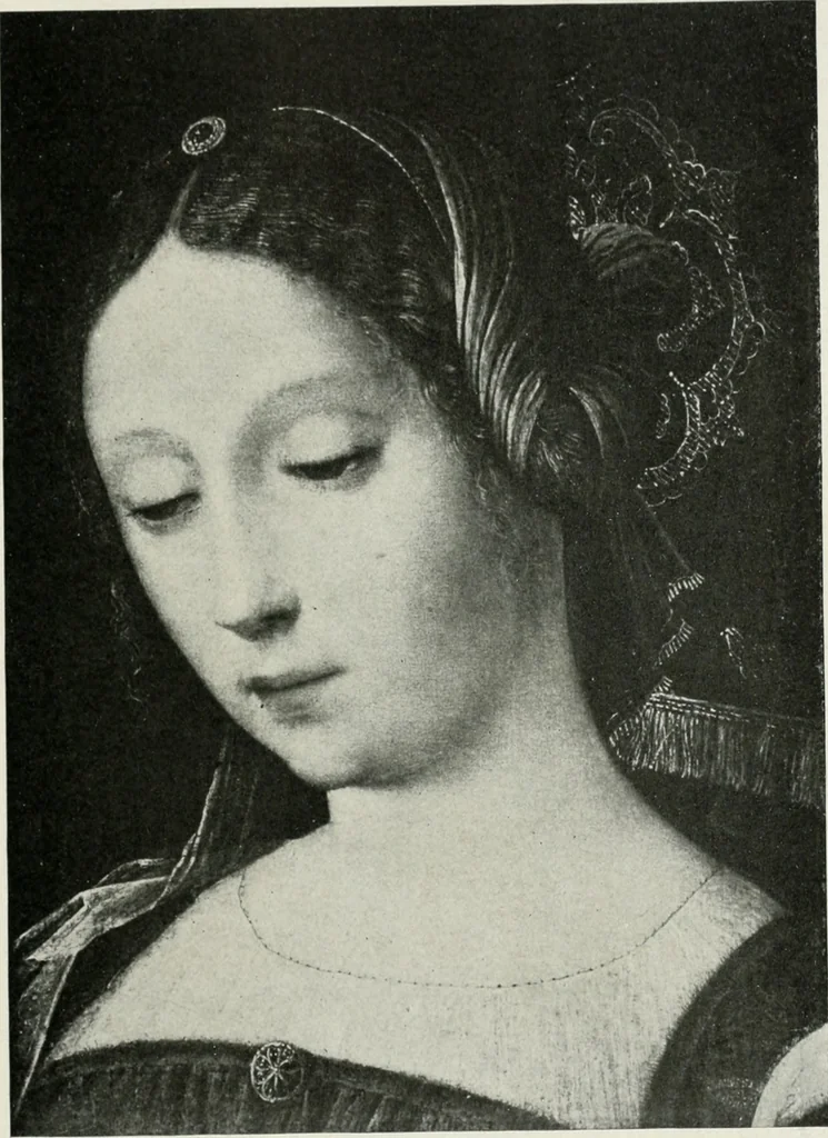 An illustration from The University Prints. Student series D. Art of the Netherlands and Germany; five hundred reproductions illustrating the Flemish, Dutch, and German schools of painting, from the early fifteenth to the eighteenth century; German sculpture from the eleventh to the seventeenth century, 1907, leaf 96