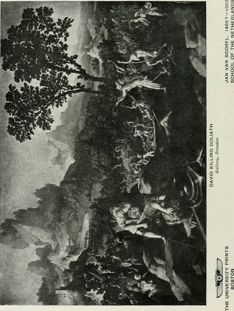 An illustration from The University Prints. Student series D. Art of the Netherlands and Germany; five hundred reproductions illustrating the Flemish, Dutch, and German schools of painting, from the early fifteenth to the eighteenth century; German sculpture from the eleventh to the seventeenth century, 1907, leaf 97