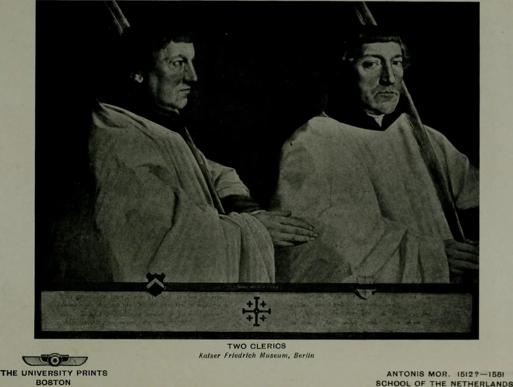 An illustration from The University Prints. Student series D. Art of the Netherlands and Germany; five hundred reproductions illustrating the Flemish, Dutch, and German schools of painting, from the early fifteenth to the eighteenth century; German sculpture from the eleventh to the seventeenth century, 1907, leaf 100